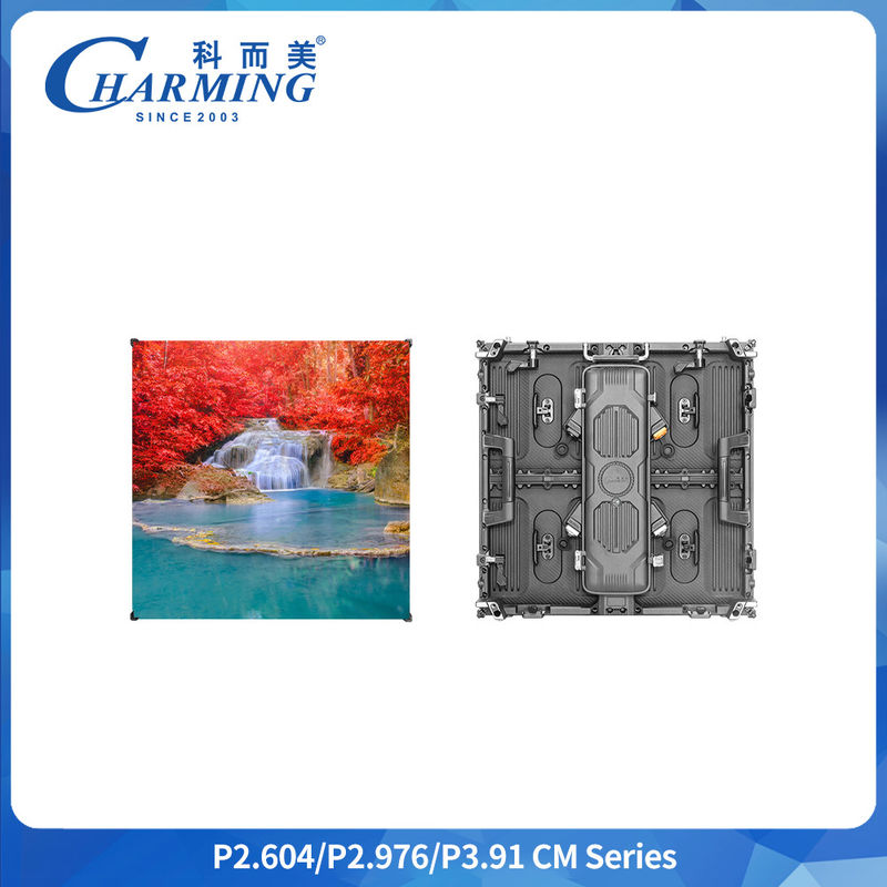 نمایشگر LED اجاره ای فضای باز سری CM IP65 500*1000mm/500*500mm 7680Hz اتصال متقابل راحت