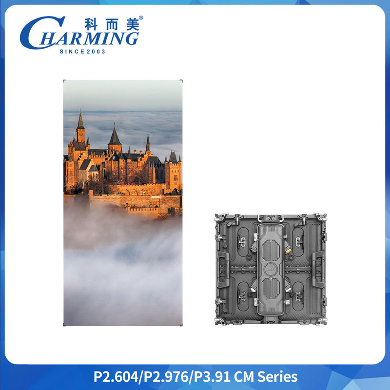 صفحه نمایش LED بیرونی با وضوح بالا P2.976 پانل فوق العاده سبک کابینت طراحی LED بدون ابزار جایگزین LED