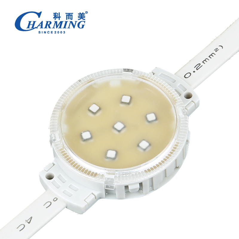 چراغ نقطه ای پیکسل LED با نصب انعطاف پذیر - 50C RGB IP65 ضد آب برای پروژه های نورپردازی خلاقانه