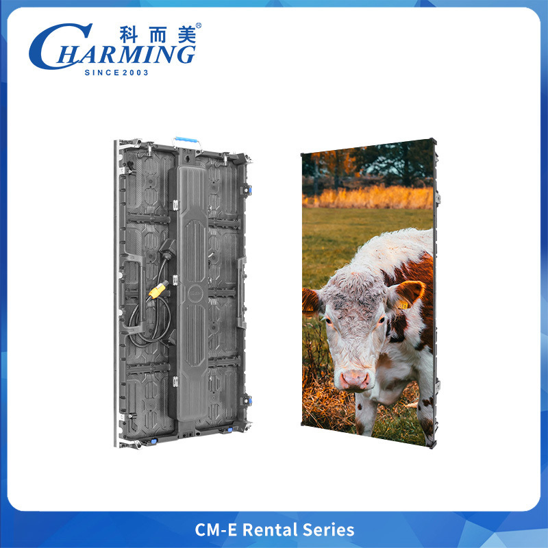 کابینت آلیاژ آلومینیوم 79MM CM-E نمایشگر LED اجاره ای با هاب نشانگر سیگنال برای رویدادهای صحنه کنسرت