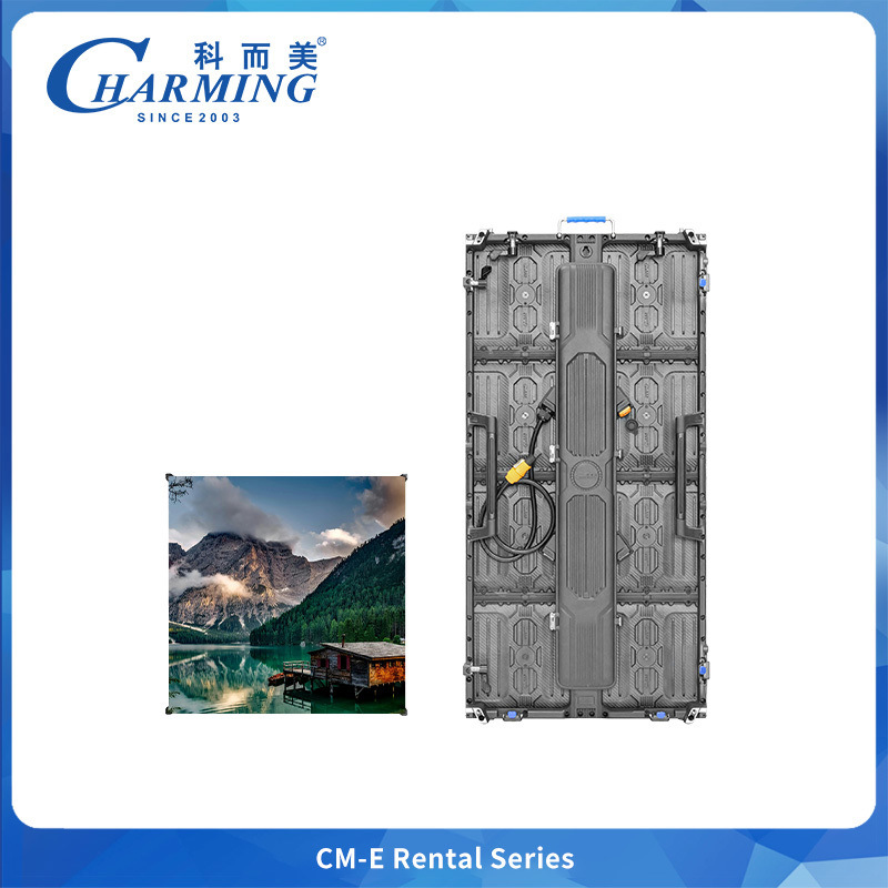 صفحه نمایش جذاب داخلی P3.91 سری CM-EE ضد آب تمام رنگ LED طراحی شده برای اجاره 500 * 500