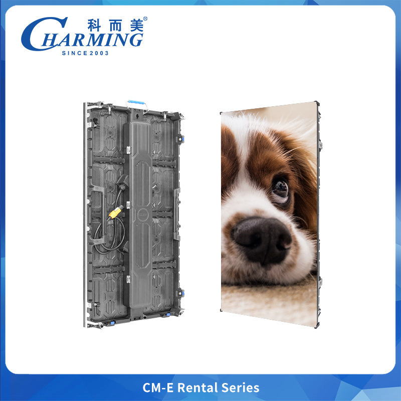 کابینت نمایشگر LED اجاره ای 79 میلی متری فوق العاده نازک، ادغام سیم برق برای رویدادهای صحنه کنسرت