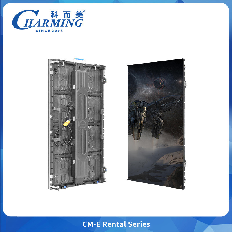 صفحه نمایش LED تمام رنگی ضد آب جذاب P2.604 داخلی سری CM-EE برای اجاره با کابینت آلیاژ آلومینیوم 500x1000mm
