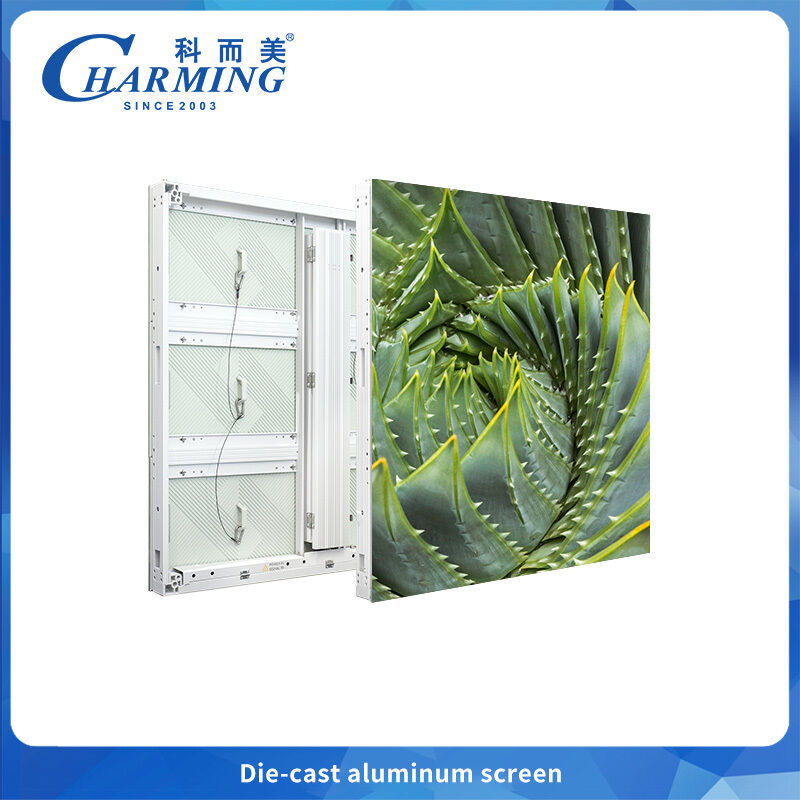 صفحه نمایش LED اجاره ای کم مصرف P4-P8 – سبک وزن، مقاوم در برابر خوردگی، اتصال قوس برای تنظیمات خلاقانه