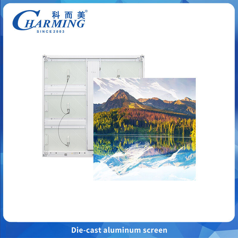 آخرین صفحه نمایش LED بیرونی P10 با کنتراست بالا و 90 درجه گوشه ای، IP65