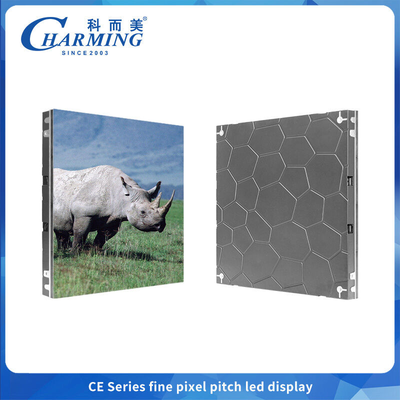 استودیو اخبار پس زمینه دیوار HD P1.53 صفحه نمایش LED همهجانبه نصب شده در داخل ساختمان