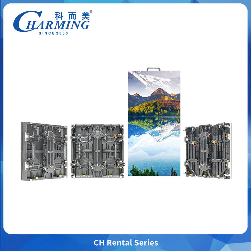 دیوار ویدئویی LED ضد آب IP65 سری CH 500x500 میلی‌متر سبک وزن 7.9 کیلوگرم نگهداری از جلو/عقب برای اجاره صحنه