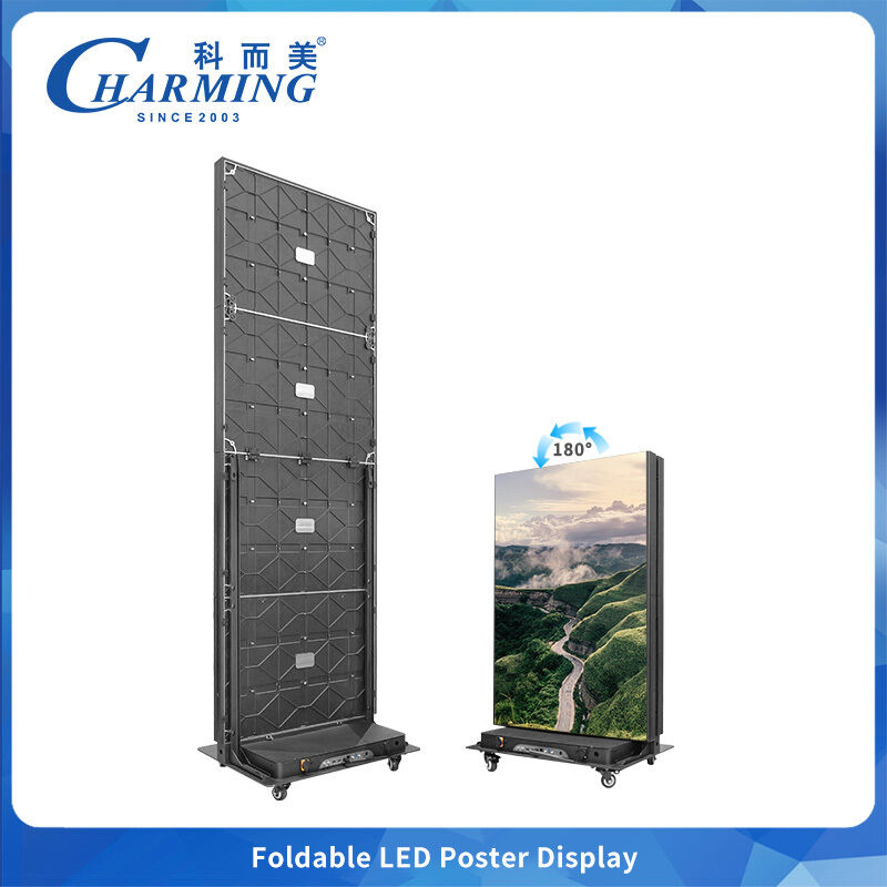صفحه نمایش پوستر LED بدون درز با طراحی جدید قابل جابجایی مناسب برای سینماهای فرودگاه