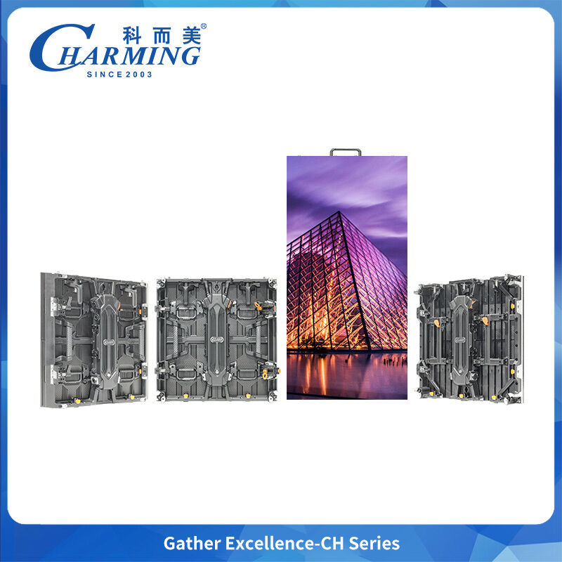 Outdoor 500*500mm Led Commercial Display P3.91 Ip65 Cabinet Waterproof Dustproof Flagship Panels High-End Rental Ch-H-Flexible