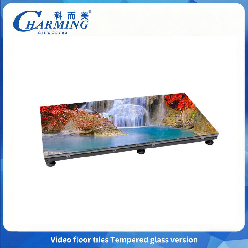 1500CD/m2 روشنایی صفحه نمایش LED رقص P3.91 با شیشه گرم نسخه پس از نگهداری