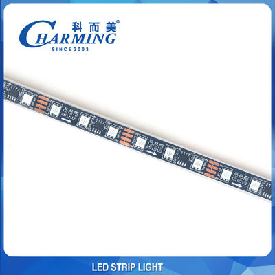 نوار نور چند صحنه SMD5050 RGB، چراغ LED کلاب کنترل SPI