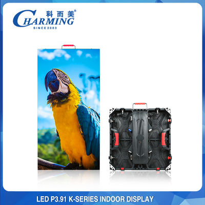 IP42 اجاره داخلی صفحه نمایش LED ضد لباس آلیاژ آلومینیوم برای استیج