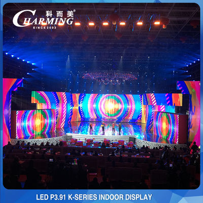 نمایشگر LED اجاره‌ای مرحله 50/60 هرتزی پیکسل Pith 3.91 میلی‌متری ضد آب