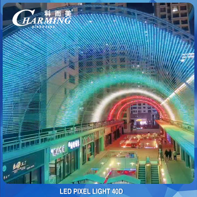 چراغ نمای ساختمان IP68 ضد آب، چراغ های نوار LED چند صحنه برای ساختمان ها