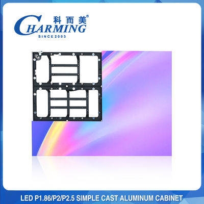 دیوار LED داخلی 200 وات ضد ضربه، صفحه نمایش LED ثابت بدون درز 4K P2.5