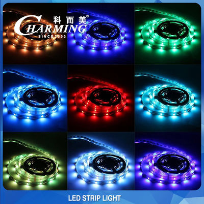 چراغ نوار LED 14W IP42 DC12V RGB با عرض 10 میلی متر برای کلوپ شبانه
