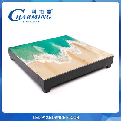 صفحه نمایش LED عملی IP54 Dance Floor 200W با دوام 500x500x84mm