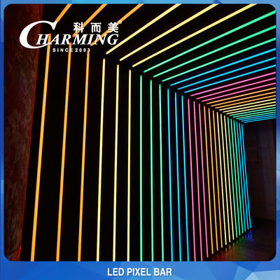 نور لوله LED با کنترل جداگانه 64 پیکسل در فضای باز IP65 برای اجاره