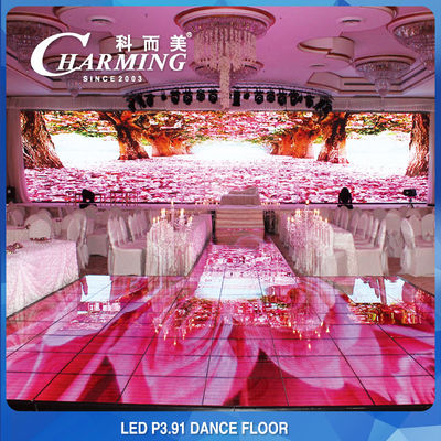 P3.91 Led Dance Floor Video Floor برای اجاره رویداد نمایشگاه عروسی