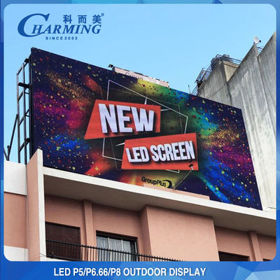 1200W P5 P8 دیوار ویدئویی LED در فضای باز ضد آب برای تبلیغات