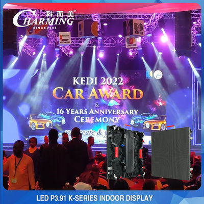 صفحه نمایش LED ثابت P3.91 داخلی داخلی 500x1000 میلی متر سبک وزن