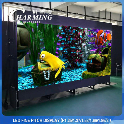 LED ضد برخورد SDK Fine Pitch، 16 بیت LED تصویر دیوار با وضوح بالا