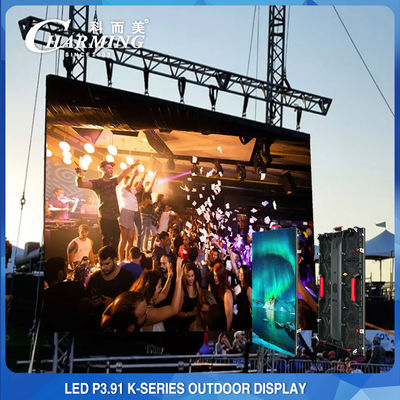 دیوار LED صحنه بیرونی P3.91 اجاره LED صفحه نمایش 4K روشنایی بالا