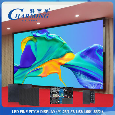 صفحه نمایش LED بدون درز P2.5 صفحه نمایش LED ثابت داخلی 4K Diecast آلومینیومی