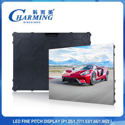 نمایشگر LED داخلی ثابت 4K Refresh HD P1.5mm با اندازه بسیار نازک 64x48 سانتی متر