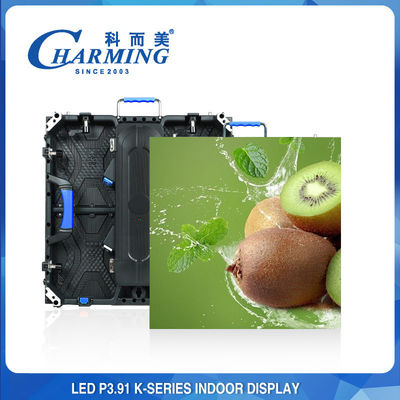 اجاره دیوار ویدئویی LED در فضای باز P3.9 P3.91 500x500mm نمایشگر آلومینیوم ریخته شده