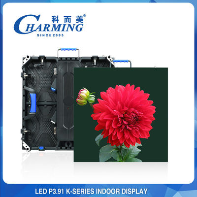 P3.91 صفحه نمایش ویدئویی LED داخلی صفحه نمایش تبلیغاتی دیجیتال برای دیوار
