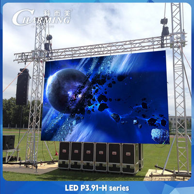 220 ولت SMD1921 نمایشگر دیواری LED در فضای باز اجاره ویدیو با وضوح بالا برای صحنه DJ