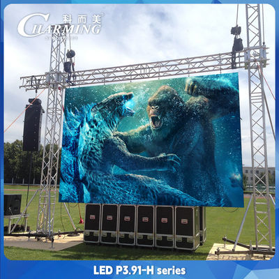 P3.91 سری H نمایشگر دیواری LED در فضای باز اجاره صفحه نمایش ویدیوی سکسی برای صحنه دی جی