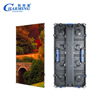 دیواره صفحه نمایش ویدئویی ضد آب LED رنگ کامل 3840HZ P3.91 16 حالت اسکن