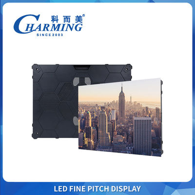 صفحه نمایش تلویزیون HD بزرگ صفحه نمایش دیوی LED P1.86 صفحه نمایش دیواری LED کامل رنگ