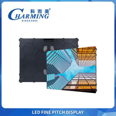 صفحه نمایش LED داخلی رده بالا برای سالن های اجتماعات و گالری ها 8K، نگهداری از جلو، 6 گام پیکسل، اندازه های انعطاف پذیر