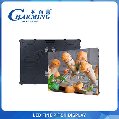 HD مرکز خرید بی سیم Fine Pitch LED Display Screen P1.86 رنگ تمام