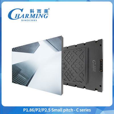 P1.86-P2.5 صفحه نمایش دیواری ویدئویی کامل رنگی LED در فضای داخلی