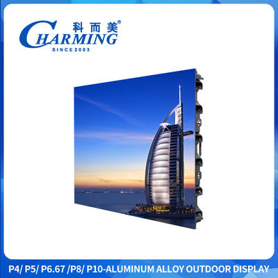 Fixed Led Wall 5500 Nits IP65 Outdoor LED Display With Crystal-Clear Resolution For Stadiums & Arenas