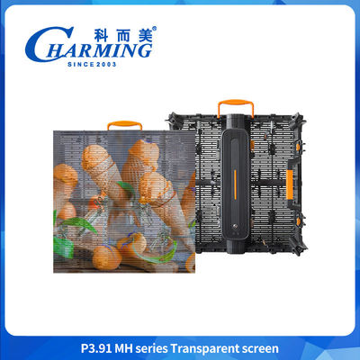 P3.91 IP65 شفاف ویدیو دیوار LED نمایش Winproof بیرونی 500 * 500mm