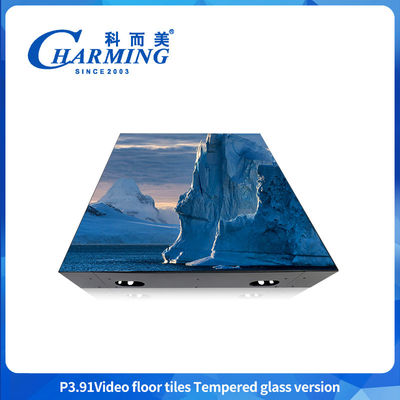 ضد آب P3.91 روشن 3d GOB زمین رقص HD زمین رقص صفحه نمایش LED