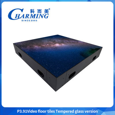 P3.91 رزولوشن بالا Pantalla انعطاف پذیر Para Publicidad صفحه نمایش بزرگ صحنه LED زمین رقص