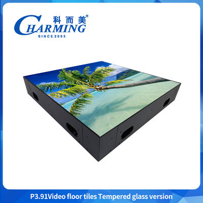 GOB فضای باز 3.91mm LED رقص زمین کنسرت صحنه LED صفحه نمایش IP65 برای عروسی
