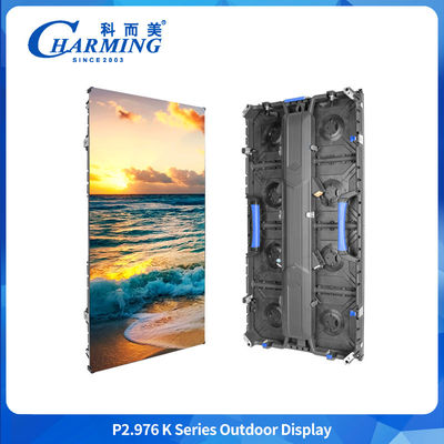 اجاره در فضای باز رویدادهای صحنه صفحه نمایش LED 8K کنسرت بزرگ نشان می دهد عملکرد بالا دیوار LED