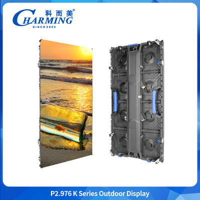 رزولوشن بالا P2.6 P2.98 اجاره صفحه نمایش LED صفحه نمایش LED دیوار 8K ضد آب