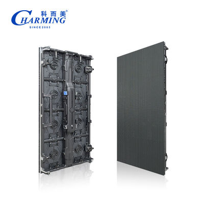 500*500/1000*84mm کابینت آلومینیوم آلیاژ 140° زاویه گسترده Ultra HD 8K داخلی و خارجی اجاره آگهی های تبلیغاتی صفحه نمایش