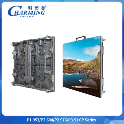 قیمت تخفیف محصول جدید LED P2.6-3.91 سبک وزن 7KG / 11.4KG نمایشگاه های مختلف تجاری در فضای باز و داخلی