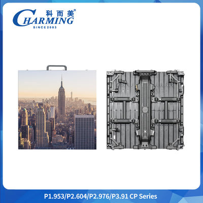 14-16 بیت مغناطیسی انعطاف پذیر P3.91 اجاره صحنه 7680 هرتز صفحه نمایش داخلی در فضای باز با عملکرد بالا