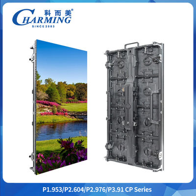 صفحه نمایش LED داخلی SMD1515 7680hz صفحه نمایش ویدئویی دیواری LED تبلیغاتی داخلی P1.953 صفحه نمایش LED داخلی