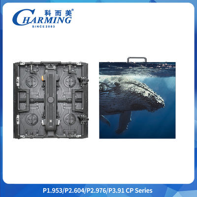 صفحه نمایش دیواری ویدئویی LED 7680 هرتز با کارایی بالا P1.9 P2.6 P2.98 منحنی P3.91 با طراحی بدون سر و صدا